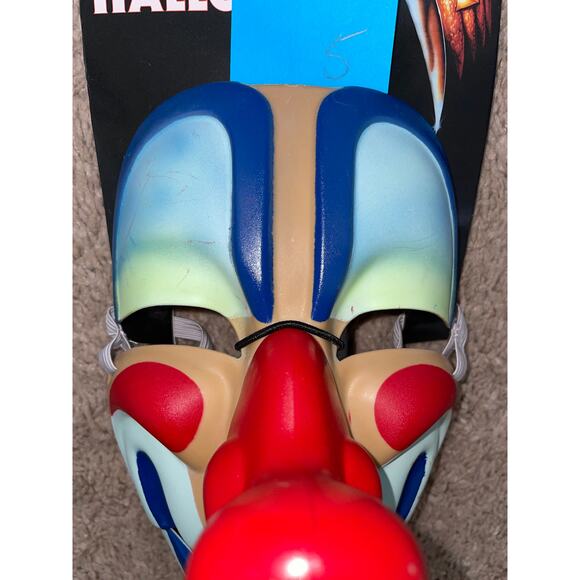 tots Halloween 1978 Young Michael Myers Clown Mask FLAWS New - Picture 5 of 5